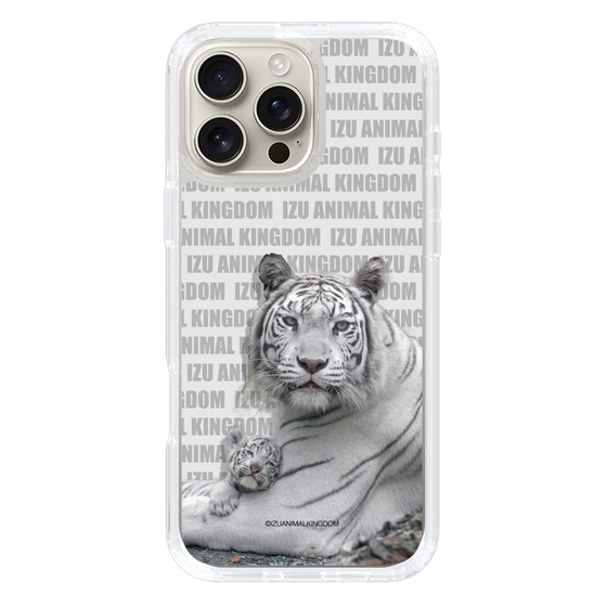 Slim Protection Case［ The Izu Animal Kingdom - White Tiger - Family ］