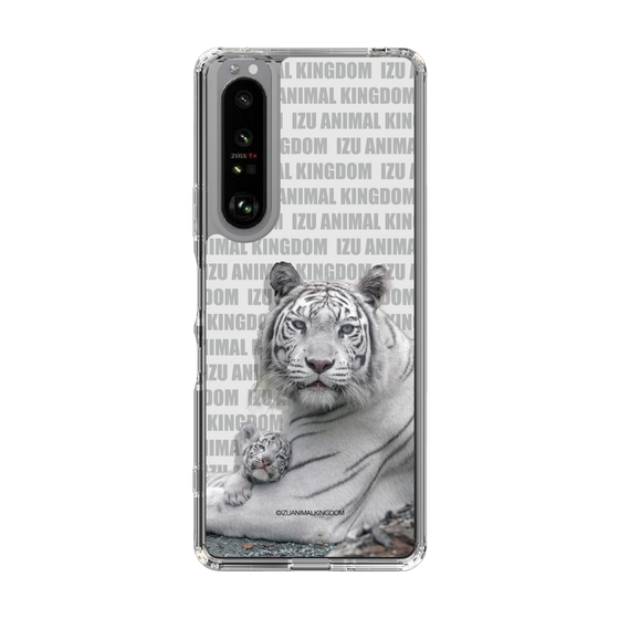 Slim Protection Case［ The Izu Animal Kingdom - White Tiger - Family ］