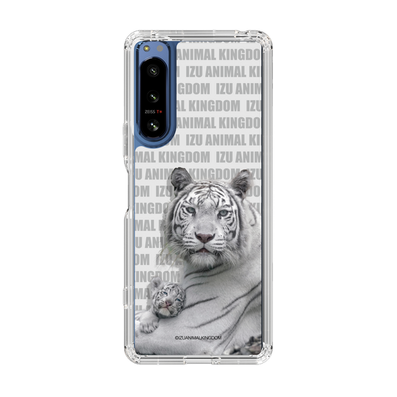 Slim Protection Case［ The Izu Animal Kingdom - White Tiger - Family ］