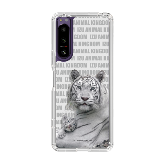 Slim Protection Case［ The Izu Animal Kingdom - White Tiger - Family ］