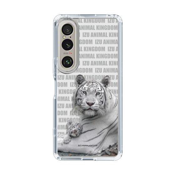 Slim Protection Case［ The Izu Animal Kingdom - White Tiger - Family ］