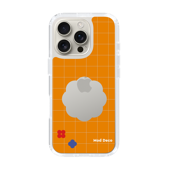 Slim Protection Case［ Mod Deco - オリジナル - レトロオレンジ ］