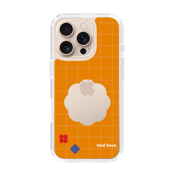 Slim Protection Case［ Mod Deco - オリジナル - レトロオレンジ ］