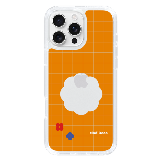 Slim Protection Case［ Mod Deco - オリジナル - レトロオレンジ ］