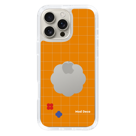 Slim Protection Case［ Mod Deco - オリジナル - レトロオレンジ ］