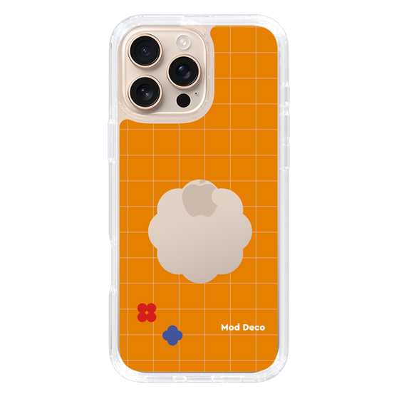 Slim Protection Case［ Mod Deco - オリジナル - レトロオレンジ ］