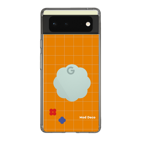 Slim Protection Case［ Mod Deco - オリジナル - レトロオレンジ ］