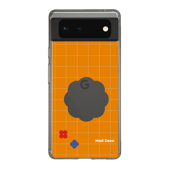 Slim Protection Case［ Mod Deco - オリジナル - レトロオレンジ ］