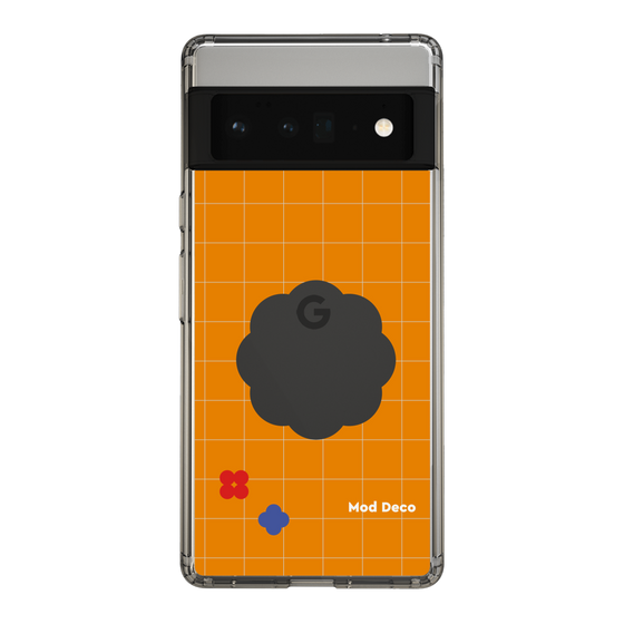 Slim Protection Case［ Mod Deco - オリジナル - レトロオレンジ ］