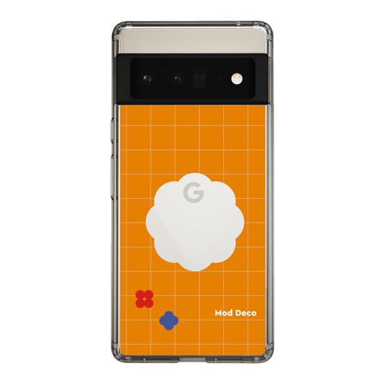 Slim Protection Case［ Mod Deco - オリジナル - レトロオレンジ ］