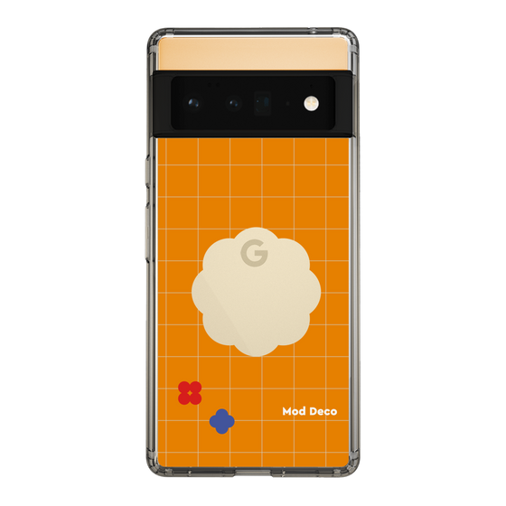 Slim Protection Case［ Mod Deco - オリジナル - レトロオレンジ ］