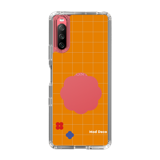 Slim Protection Case［ Mod Deco - オリジナル - レトロオレンジ ］