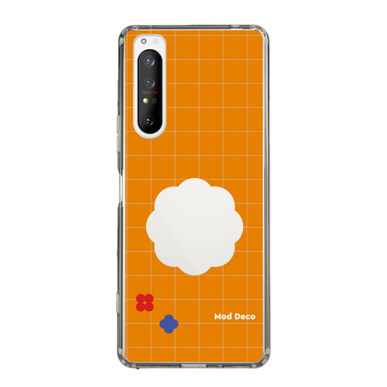 Slim Protection Case［ Mod Deco - オリジナル - レトロオレンジ ］