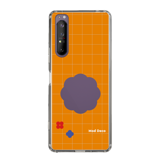 Slim Protection Case［ Mod Deco - オリジナル - レトロオレンジ ］
