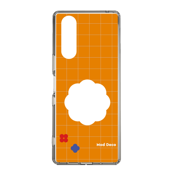 Slim Protection Case［ Mod Deco - オリジナル - レトロオレンジ ］