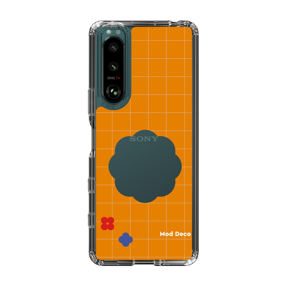 Slim Protection Case［ Mod Deco - オリジナル - レトロオレンジ ］