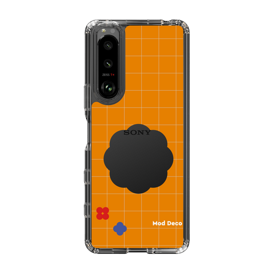 Slim Protection Case［ Mod Deco - オリジナル - レトロオレンジ ］