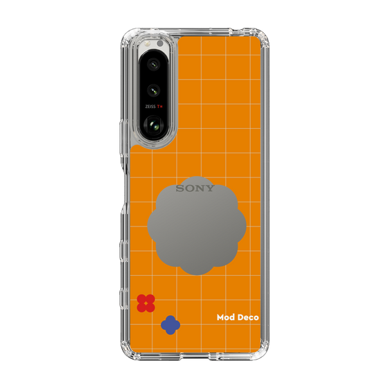 Slim Protection Case［ Mod Deco - オリジナル - レトロオレンジ ］