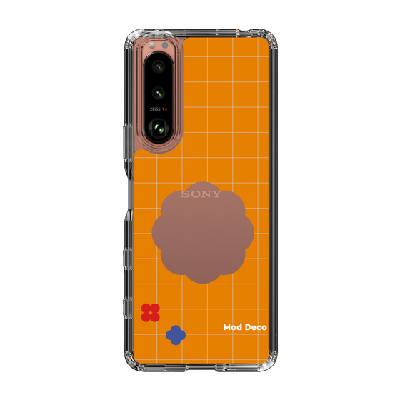 Slim Protection Case［ Mod Deco - オリジナル - レトロオレンジ ］