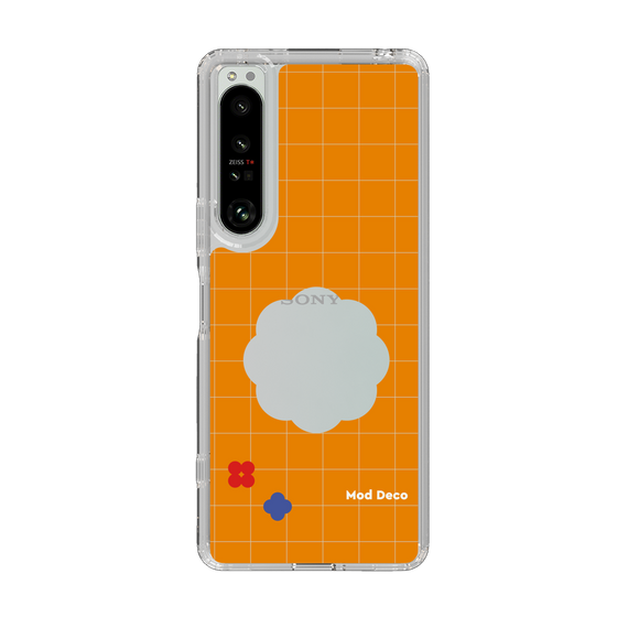 Slim Protection Case［ Mod Deco - オリジナル - レトロオレンジ ］