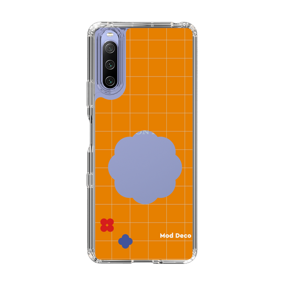 Slim Protection Case［ Mod Deco - オリジナル - レトロオレンジ ］