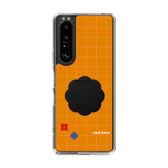 Slim Protection Case［ Mod Deco - オリジナル - レトロオレンジ ］