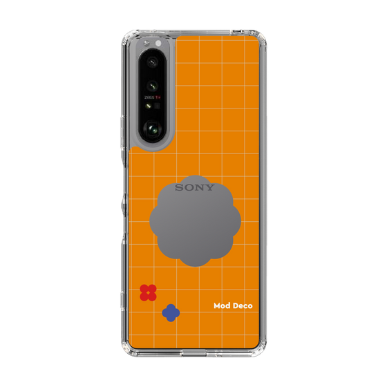 Slim Protection Case［ Mod Deco - オリジナル - レトロオレンジ ］