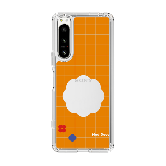Slim Protection Case［ Mod Deco - オリジナル - レトロオレンジ ］