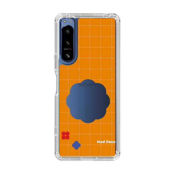Slim Protection Case［ Mod Deco - オリジナル - レトロオレンジ ］