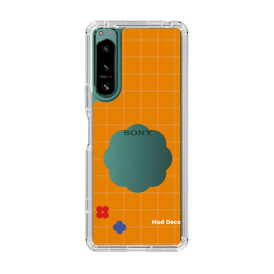 Slim Protection Case［ Mod Deco - オリジナル - レトロオレンジ ］