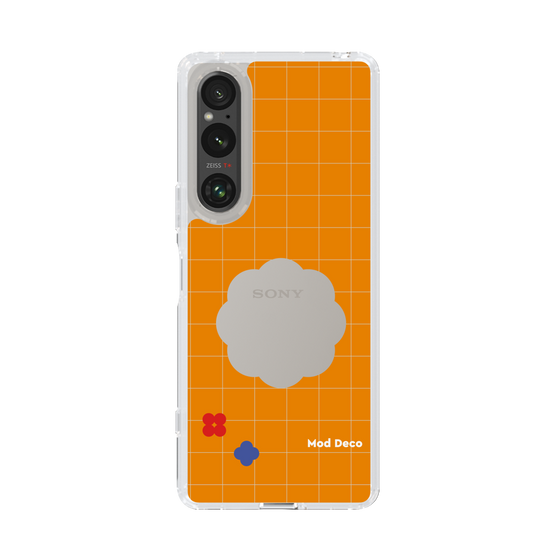 Slim Protection Case［ Mod Deco - オリジナル - レトロオレンジ ］