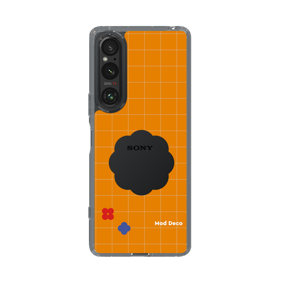 Slim Protection Case［ Mod Deco - オリジナル - レトロオレンジ ］