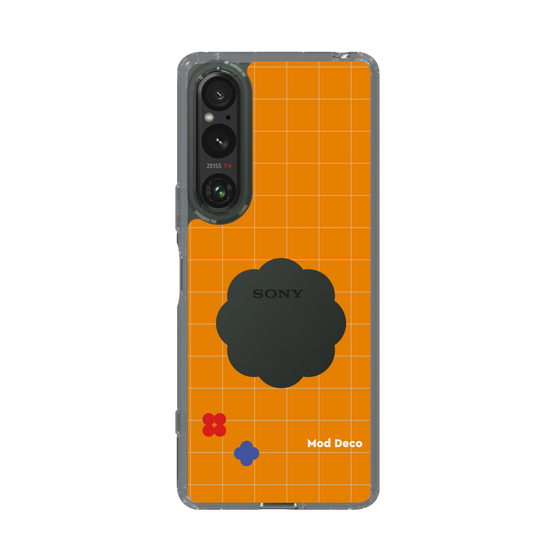 Slim Protection Case［ Mod Deco - オリジナル - レトロオレンジ ］
