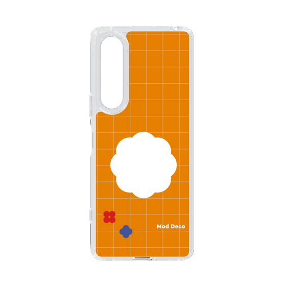 Slim Protection Case［ Mod Deco - オリジナル - レトロオレンジ ］