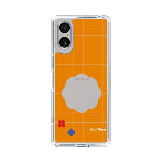 Slim Protection Case［ Mod Deco - オリジナル - レトロオレンジ ］