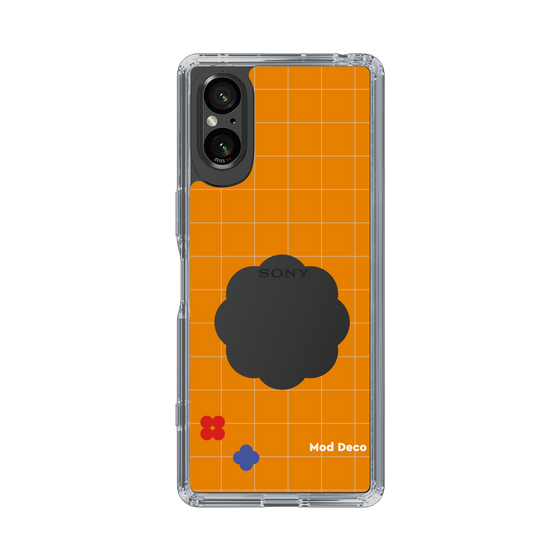 Slim Protection Case［ Mod Deco - オリジナル - レトロオレンジ ］