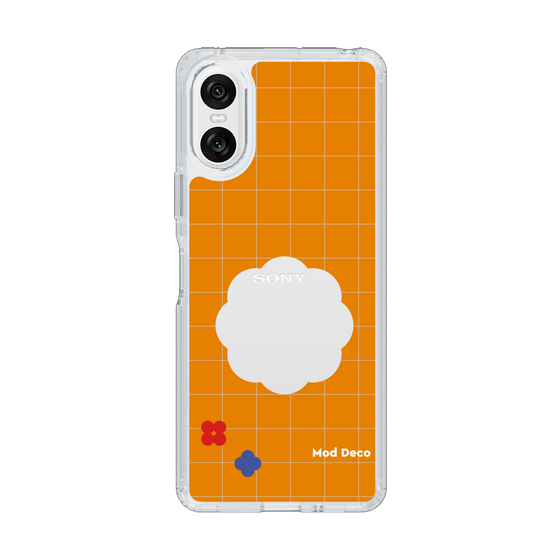 Slim Protection Case［ Mod Deco - オリジナル - レトロオレンジ ］