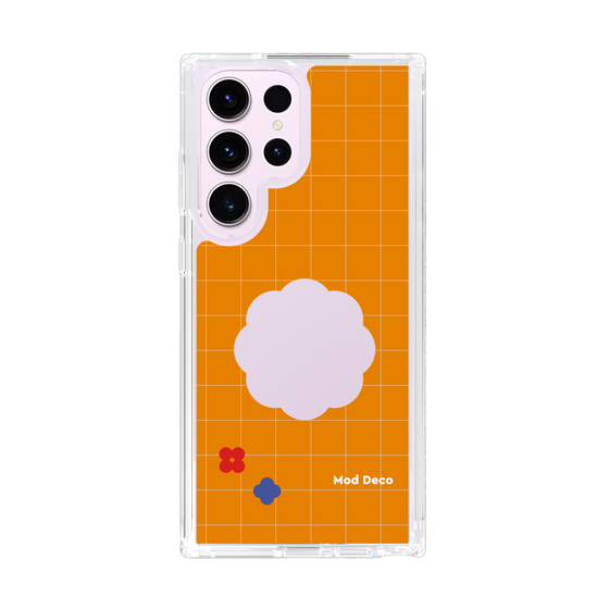 Slim Protection Case［ Mod Deco - オリジナル - レトロオレンジ ］