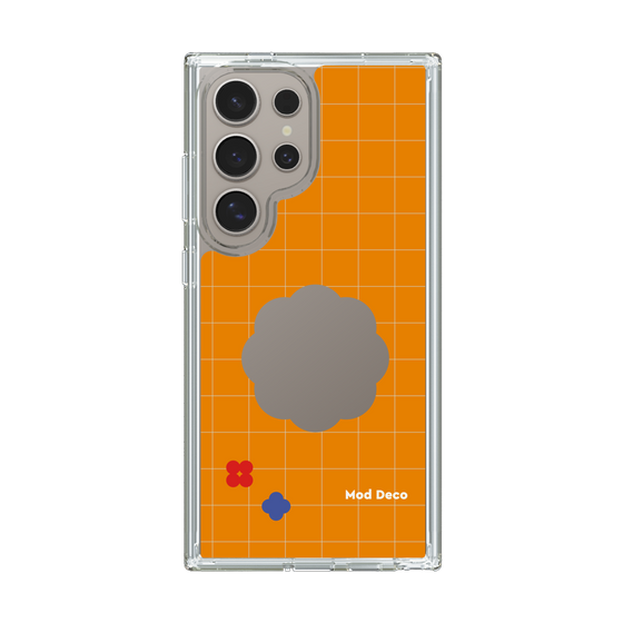 Slim Protection Case［ Mod Deco - オリジナル - レトロオレンジ ］