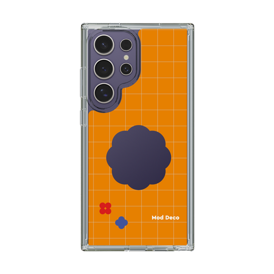 Slim Protection Case［ Mod Deco - オリジナル - レトロオレンジ ］