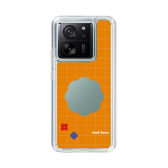 Slim Protection Case［ Mod Deco - オリジナル - レトロオレンジ ］