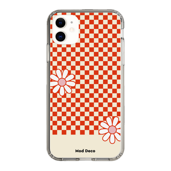 Slim Protection Case［ Mod Deco - オリジナル - レトロフラワー ］