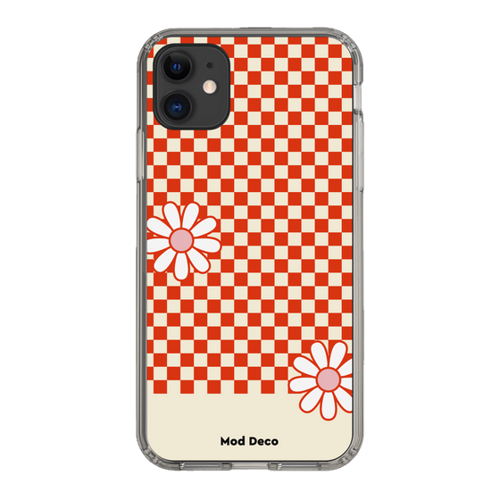 Slim Protection Case［ Mod Deco - オリジナル - レトロフラワー ］