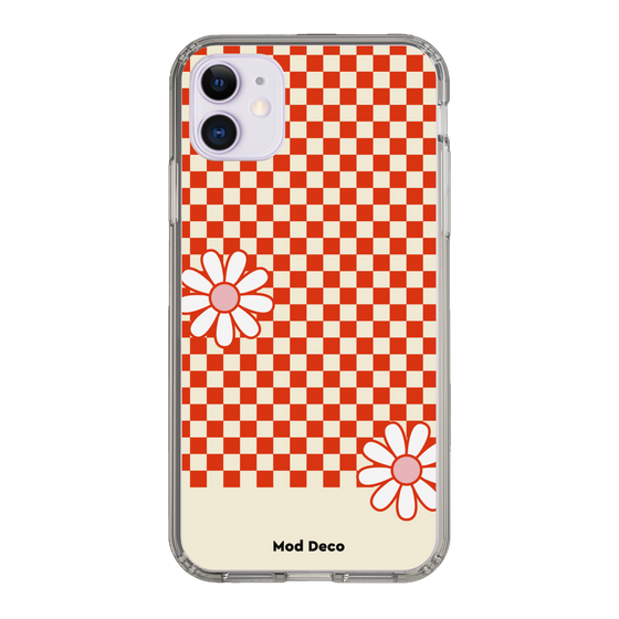 Slim Protection Case［ Mod Deco - オリジナル - レトロフラワー ］