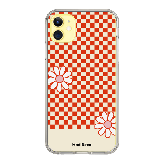 Slim Protection Case［ Mod Deco - オリジナル - レトロフラワー ］