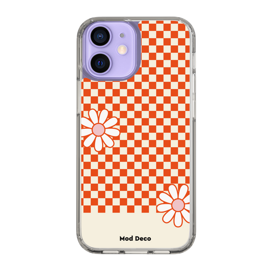 Slim Protection Case［ Mod Deco - オリジナル - レトロフラワー ］