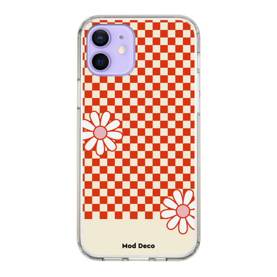 Slim Protection Case［ Mod Deco - オリジナル - レトロフラワー ］