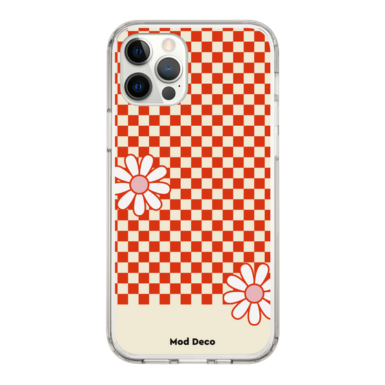 Slim Protection Case［ Mod Deco - オリジナル - レトロフラワー ］