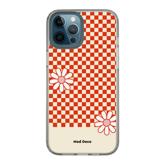 Slim Protection Case［ Mod Deco - オリジナル - レトロフラワー ］