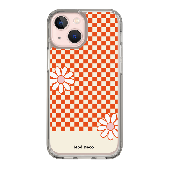 Slim Protection Case［ Mod Deco - オリジナル - レトロフラワー ］